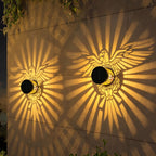 1Ornate Filigree Solar Projection Table And Pathway Light Miroken