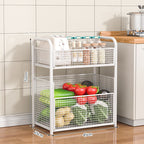 1Rolling Kitchen Storage Rack Miroken