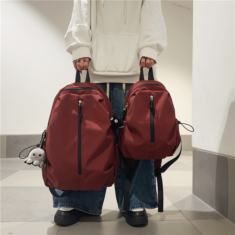 1Backpack with Charming Animal Pendant and Innovative Storage Miroken