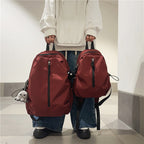 1Backpack with Charming Animal Pendant and Innovative Storage Miroken