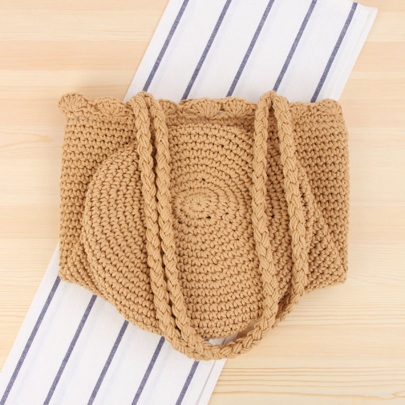 1Crocheted Tote Bag Miroken