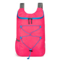 1Women’s foldable lightweight day backpack with elastic front drawstring and side mesh pockets Miroken
