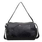 1Elegant Sport Duffel Bag with Woven Design and Removable Shoulder Strap Miroken