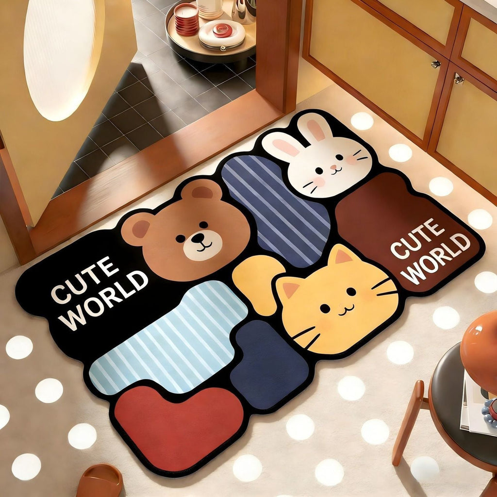 1Children's Decorative Area Rug Miroken