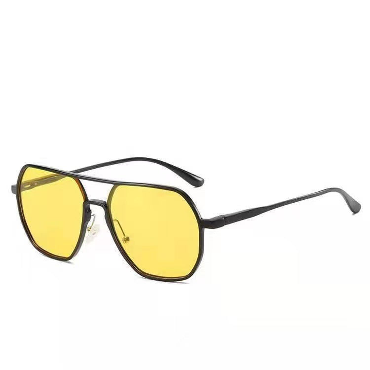 1Stylish Oversized Hexagonal Sunglasses