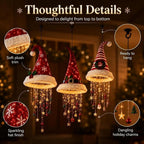 Premium Christmas Chandelier – Festive Hanging Holiday Light