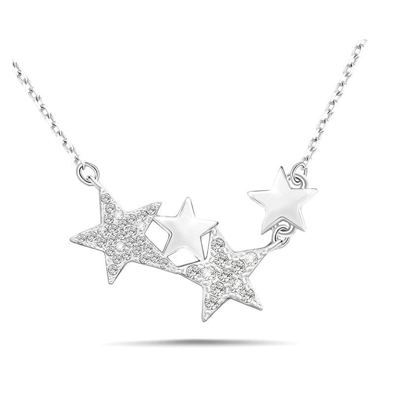 1Celestial Star Cluster Necklace Miroken