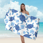 1Beach towel with cheerful fruit motif Miroken