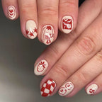 1Artistic Themed Press-On Nail Set Miroken