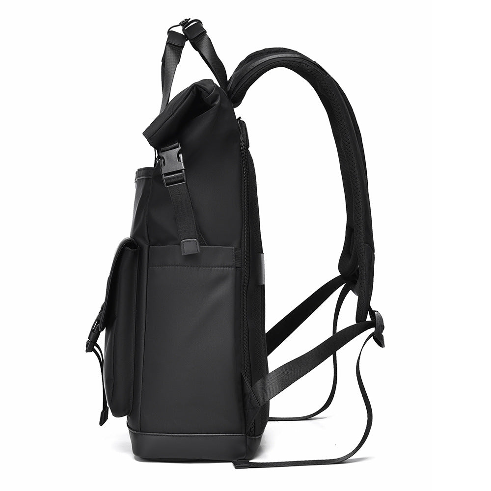 1Modern Roll-Top Waterproof Backpack Miroken
