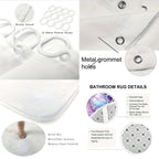 1Bunny-Themed Digital Bathroom Decor Set Miroken