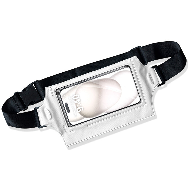 1Waist bag with transparent phone pouch Miroken