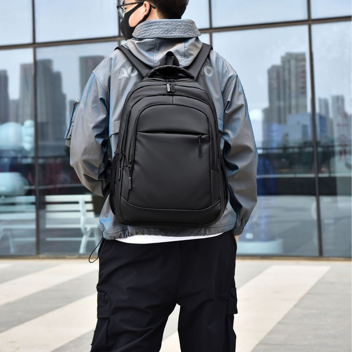 1Sleek Utility Laptop Backpack Miroken