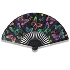 1Women's Folding Hand Fan Miroken