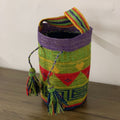 1Handmade tote bag with colorful tassels Miroken