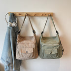 1Versatile Multi-Pocket Shoulder Bag Miroken