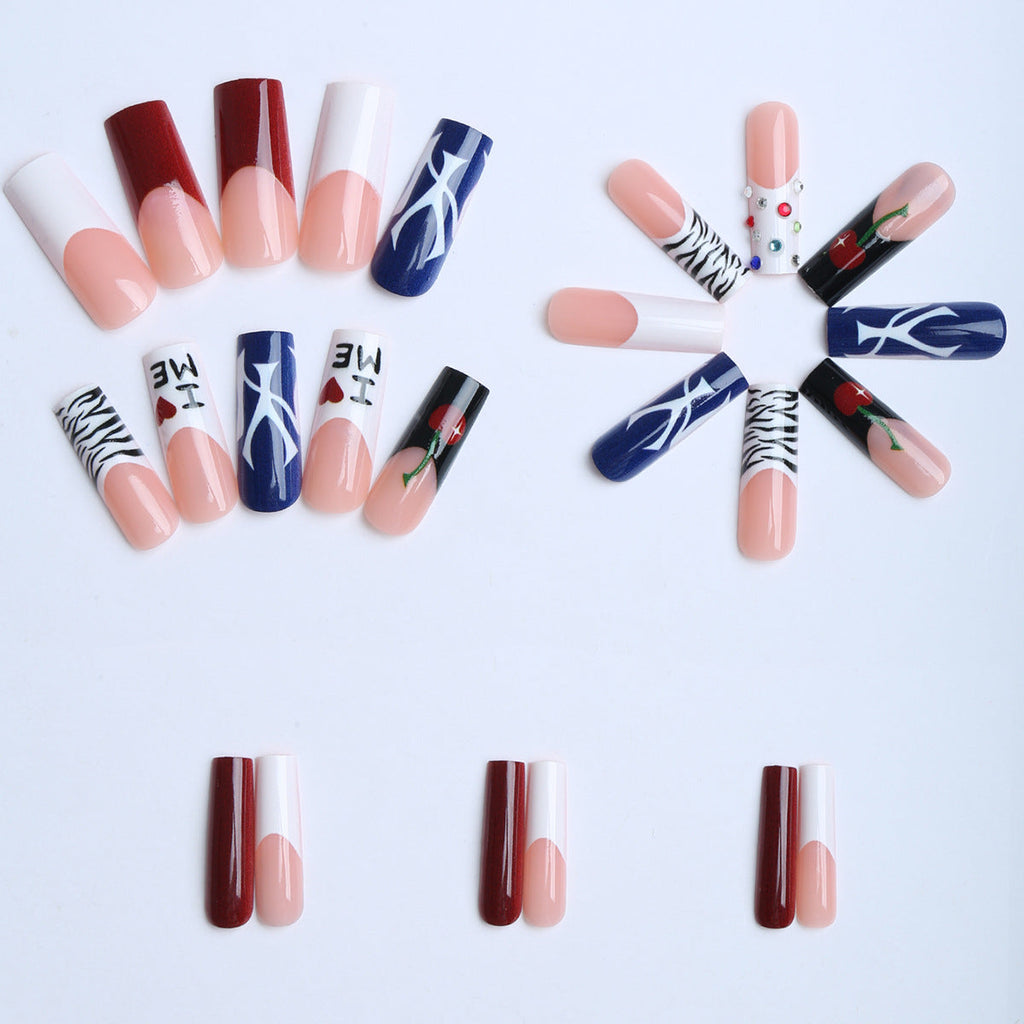 1Artificial nails with creative designs Miroken