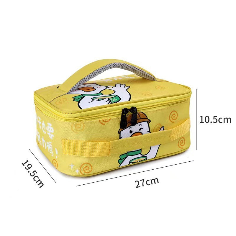 1Cartoon-Themed Insulated Lunch Bag Miroken