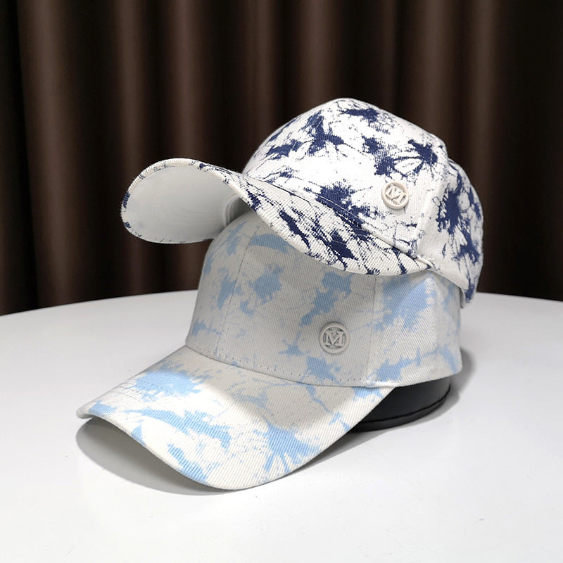1Women's Stylish Splatter Print Baseball Cap Miroken
