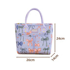 1Multi-Pocket Insulated Lunch Tote Miroken