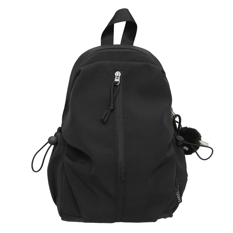1Backpack with Charming Animal Pendant and Innovative Storage Miroken