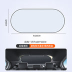 1Unisex custom-made foldable rear window sunshade oval thermal insulating Miroken
