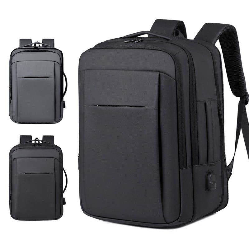 1Laptop backpack with secure storage and ergonomic carrying system Miroken