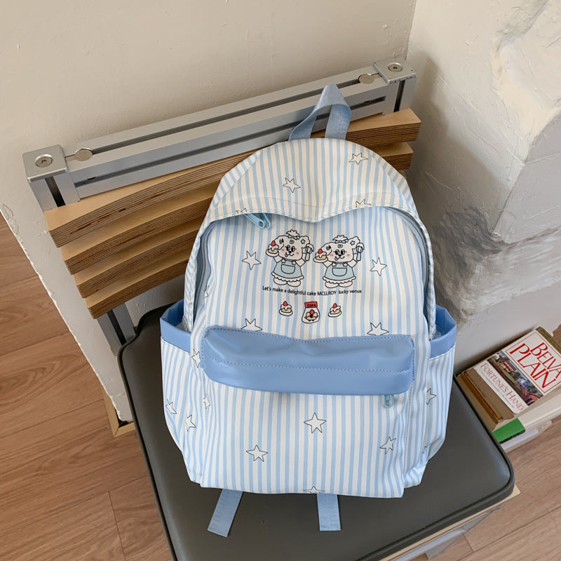 1Backpack with Colorful Animal Design and Practical Compartments Miroken