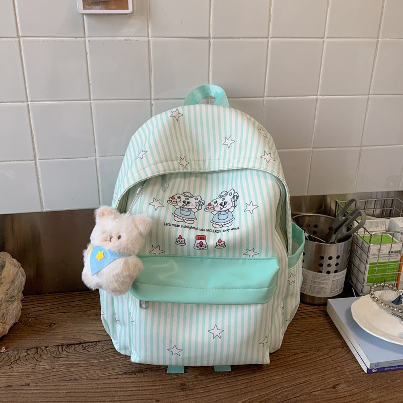 1Backpack with Colorful Animal Design and Practical Compartments Miroken