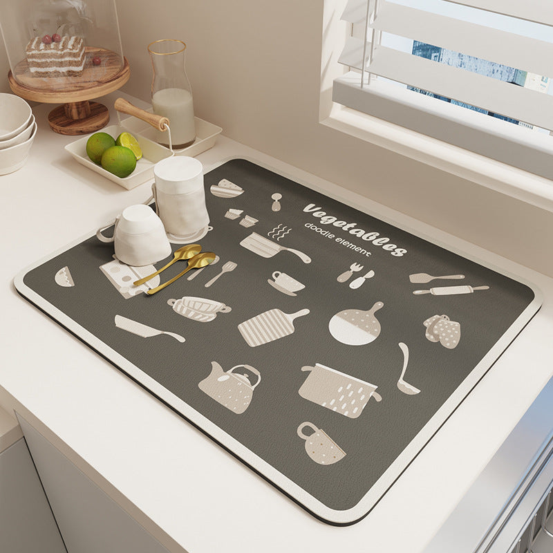 1Premium Soft Anti-Fatigue Kitchen Mat Miroken