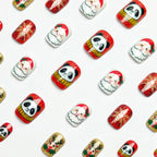 1Creative Christmas Art Nails Miroken
