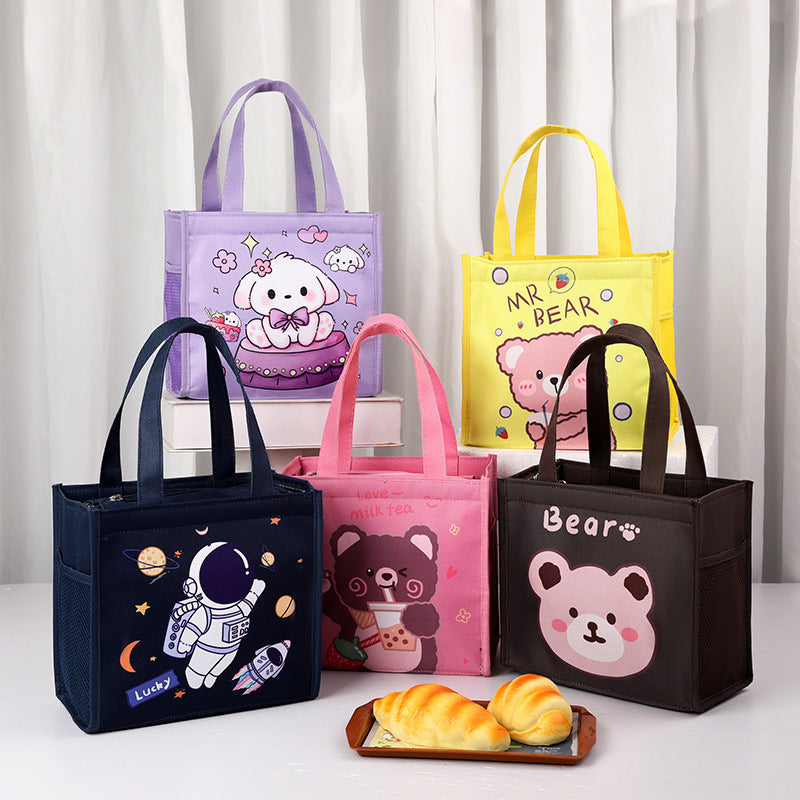 1Kids Insulated Cartoon Lunch Bag Miroken
