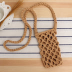 1Macramé Shoulder Bag in Creative Net Design Miroken