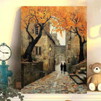 1Vintage European Landscape Canvas Art Print Miroken