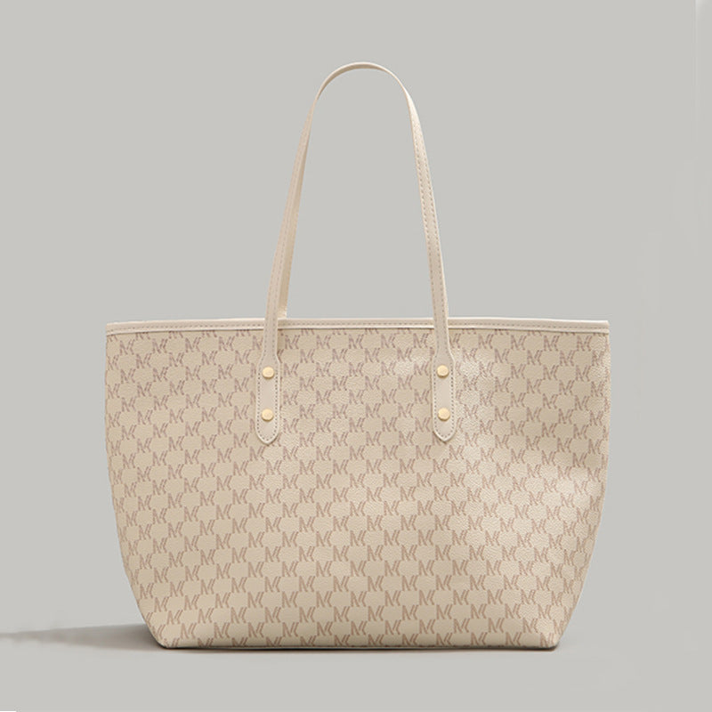1Elegant Symbol-Patterned Tote Bag Miroken