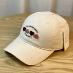 1Women's Embroidered Heart Motif Baseball Cap Miroken