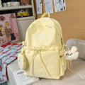 1Backpack with Cute Appliqués and Multifunctional Design Miroken