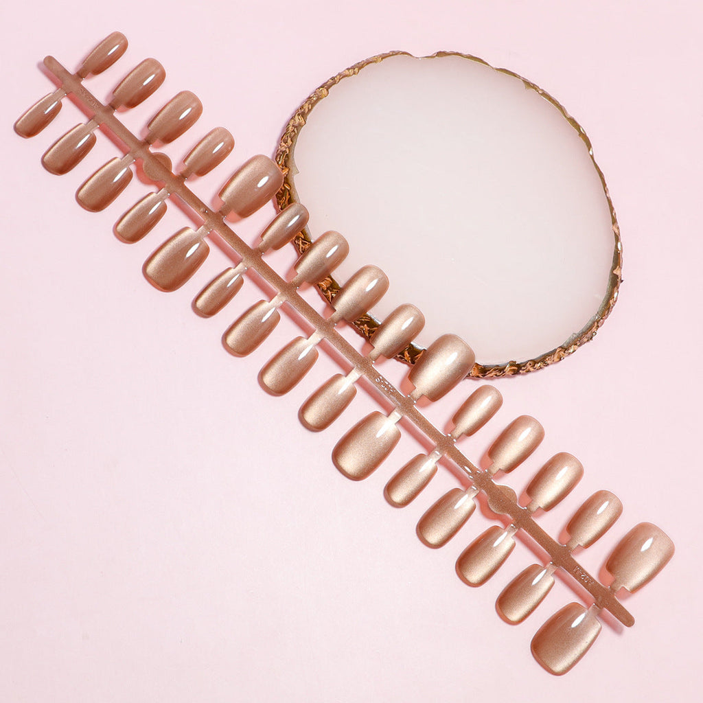 1Premium Glossy Press-On Nails Set Miroken