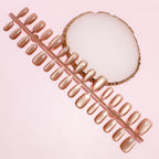 1Premium Glossy Press-On Nails Set Miroken