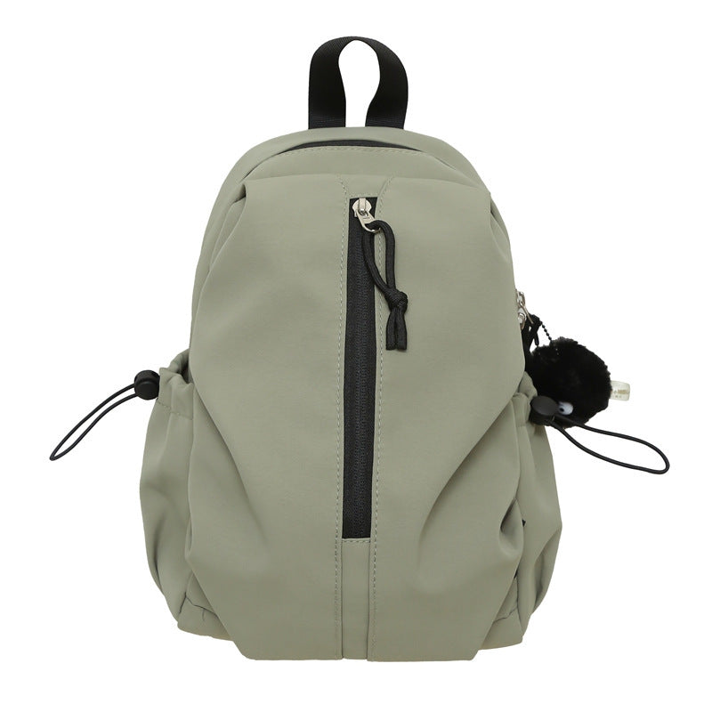 1Backpack with Charming Animal Pendant and Innovative Storage Miroken
