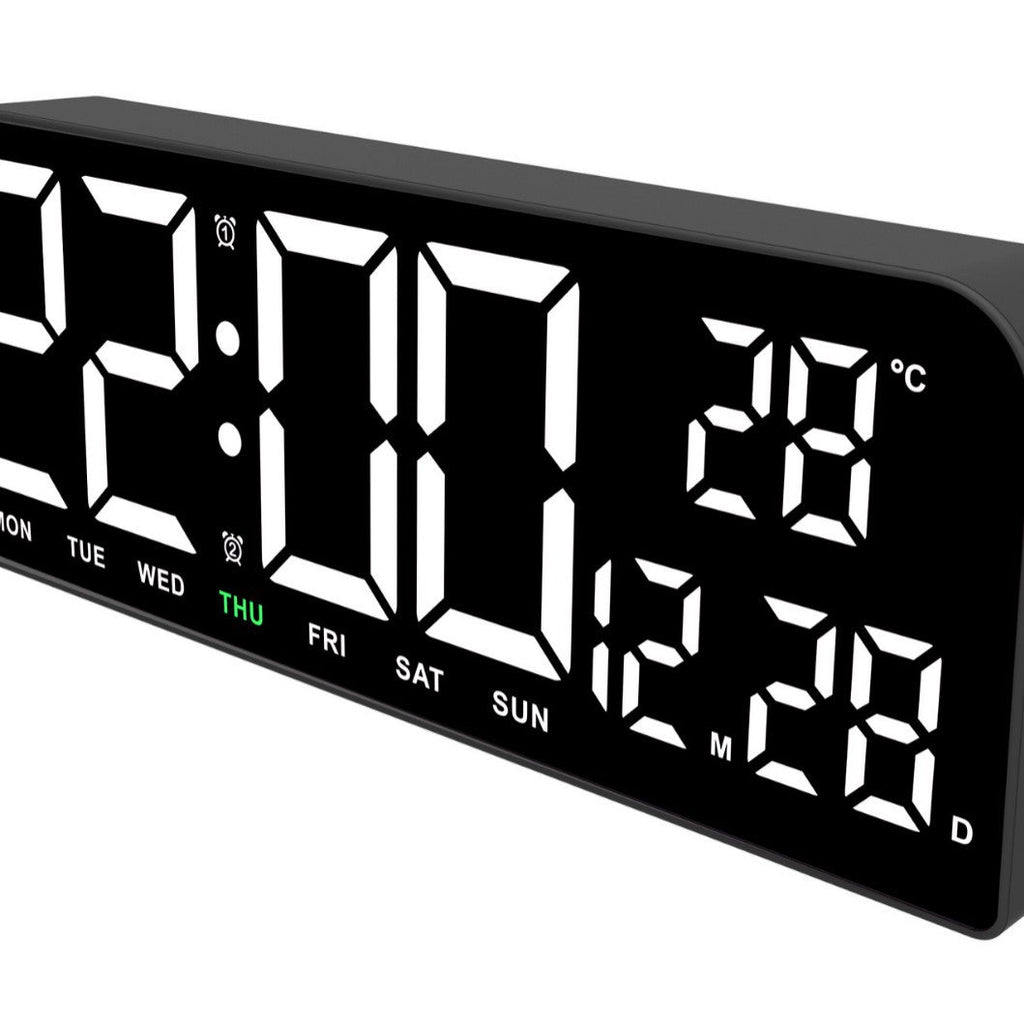 1Digital Multifunctional Alarm Clock with Temperature Display Miroken