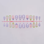1Premium Decorative Press-On Nails Miroken