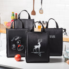 1Insulated Lunch Bag with Practical Carry Handle and Stylish Design Miroken