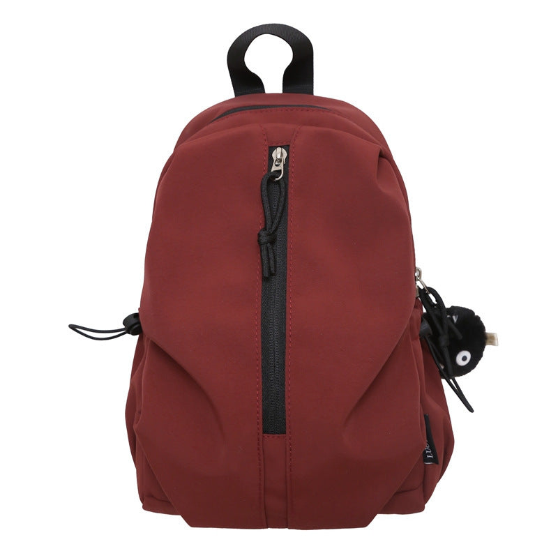 1Backpack with Charming Animal Pendant and Innovative Storage Miroken