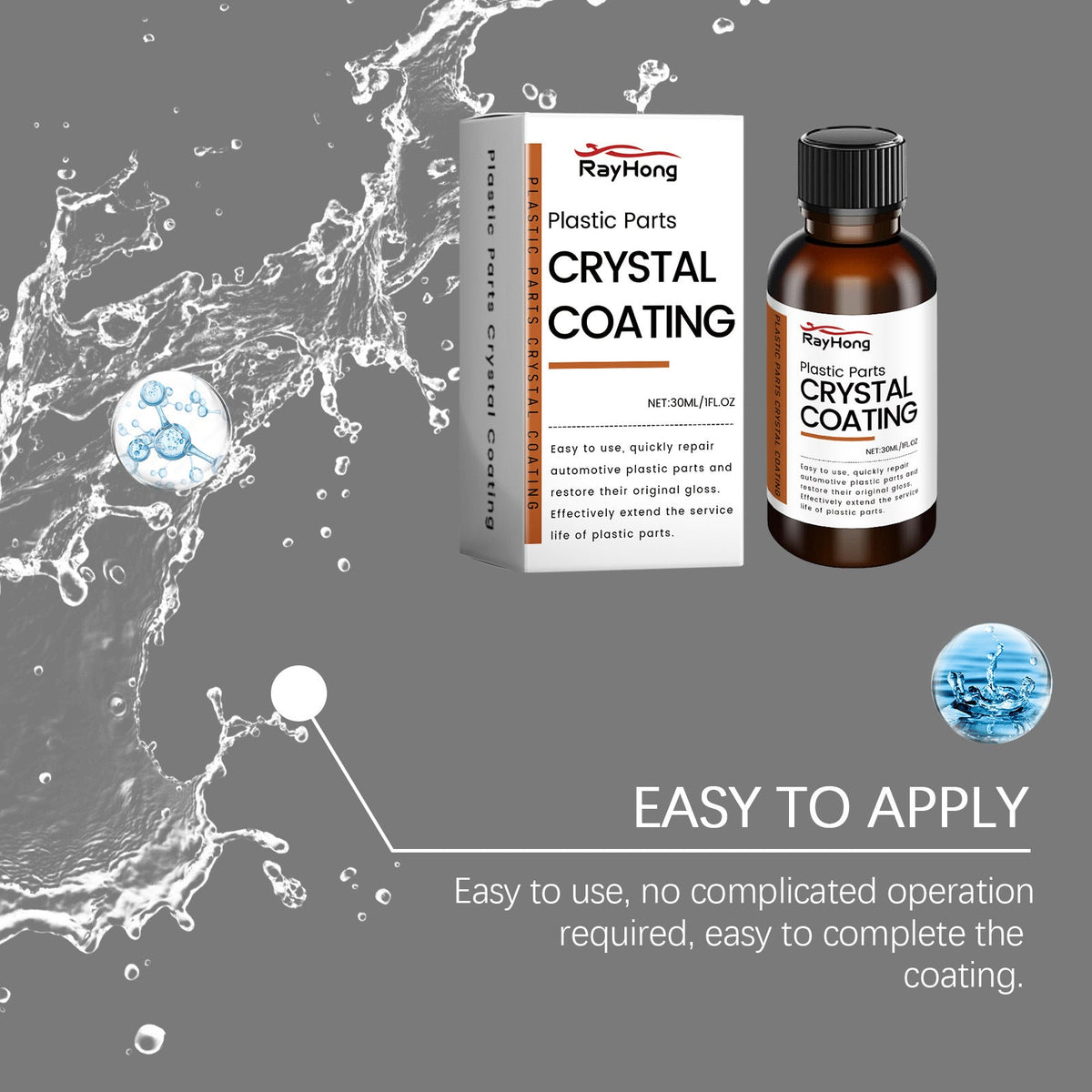 Automotive Plastic Crystal Coating