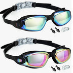 1Swim goggles with adjustable head strap and anti-fog technology Miroken