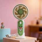 1Portable USB Hand Fan with Playful Bear Design Miroken