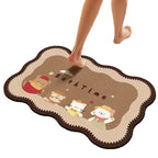 1Soft Absorbent Bath Rug Miroken
