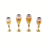 1Large Capacity Self-Service Beverage Dispenser with Chrome Stand and Tap Miroken