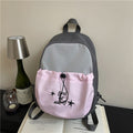 1Modern Drawstring Closure Backpack